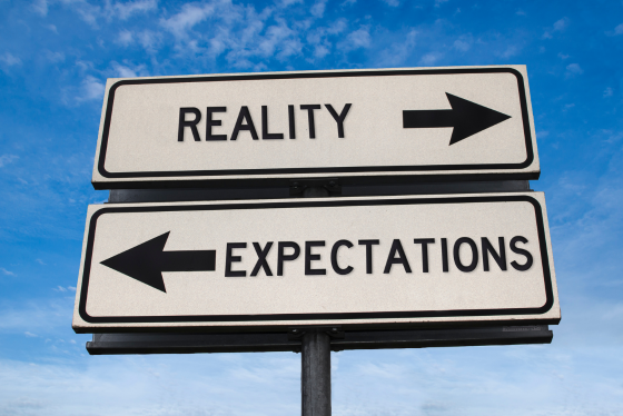 Reality vs Expectations